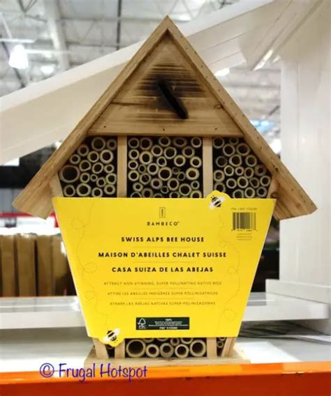 costco bee house|bee straws.